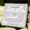 to my daughter necklace