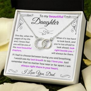 to my daughter necklace