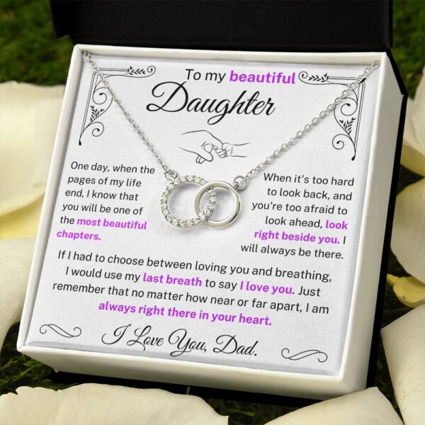 to my daughter necklace